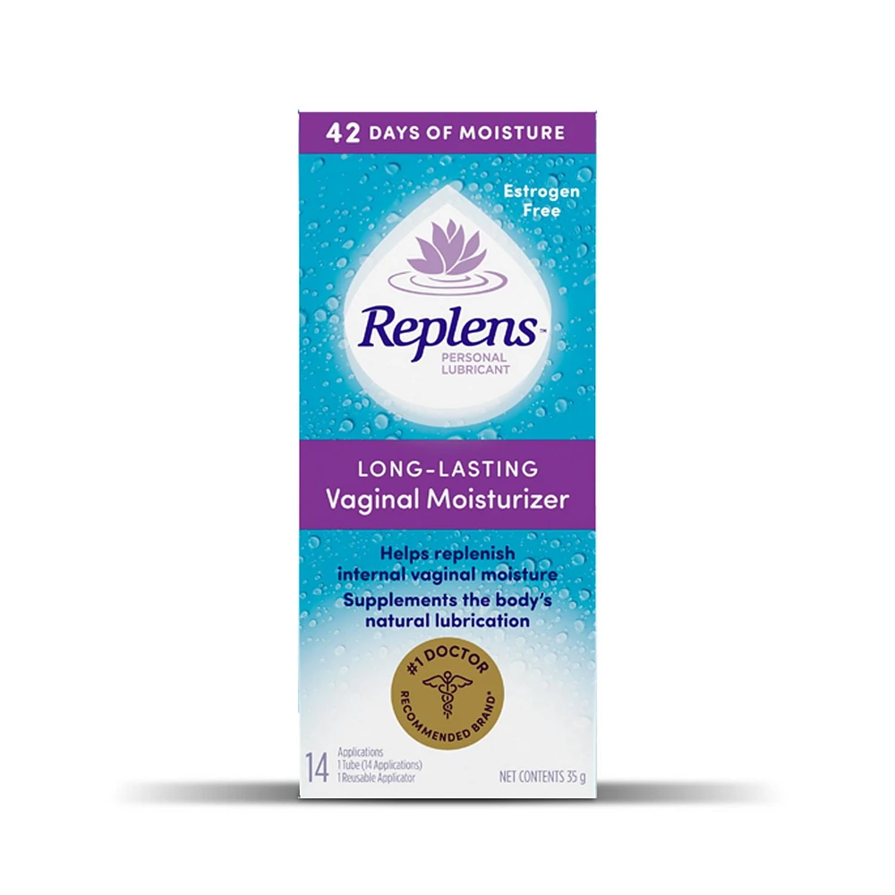 Gel hydrantant vaginal de Replens 35 ml, 14 applications