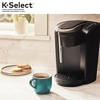 Keurig K-Select Coffee Maker, Single Serve K-Cup Pod Coffee Brewer, Matte Black