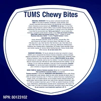 TUMS Chewy Bites (Assorted Berries flavour) - 32 Count, Assorted Berries flavour - 32 Count