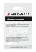 Air Canada 83 Lbs (37.6 Kg) Luggage Scale And Tape Measure, Tape Measure