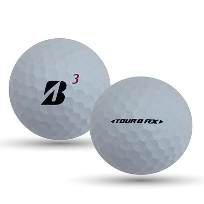 Mulligan - 24 Bridgestone Tour B RX/RXS 5A/4A Recycled Used Golf Balls, White