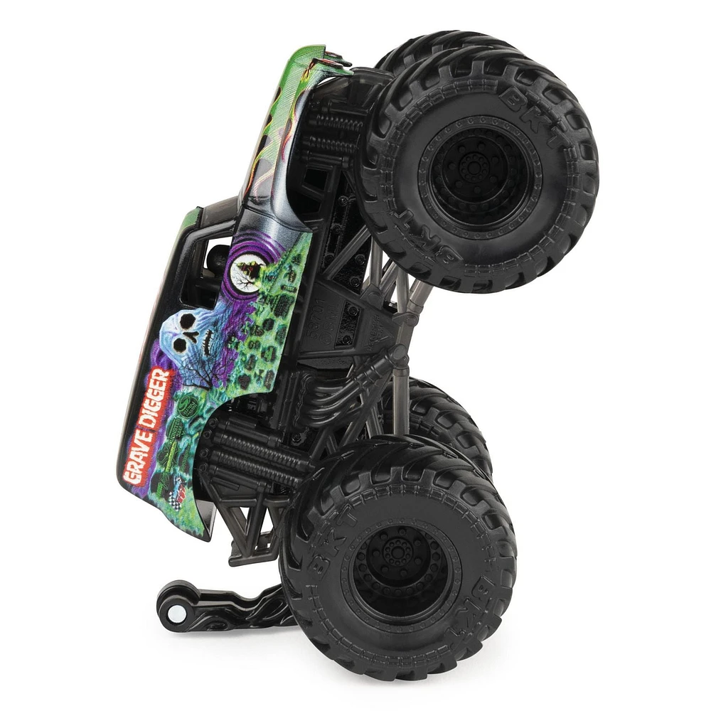 Monster Jam, Official Grave Digger Monster Truck, Die-Cast Vehicle, Spectre Series, 1:64 Scale