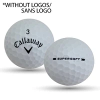 Mulligan - 24 Callaway Supersoft 5A Pristine Recycled Used Golf Balls, White