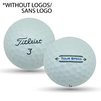 Mulligan - 24 Titleist Tour Speed No Logo 5A Recycled Used Golf Balls, White