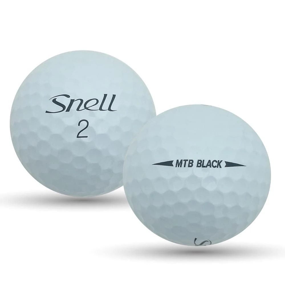 Mulligan - 48 Snell Mix 5A Recycled Used Golf Balls, White