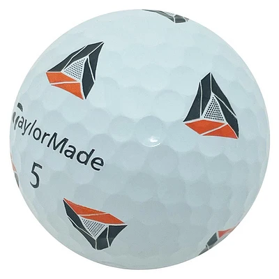 Mulligan - 48 Taylormade TP5x PIX 5A Recycled Used Golf Balls, White