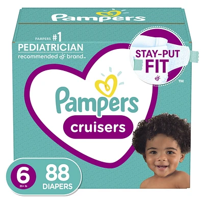 Pampers Cruisers Diapers, Super Econo Pack