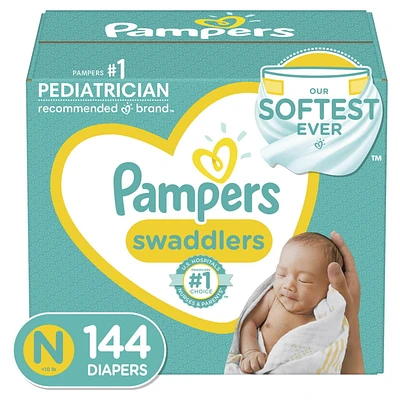 Pampers Swaddlers Diapers, Super Econo Pack