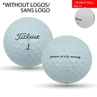 Mulligan - 60 Titleist AVX No Logo 1 Bonus Pro V1 5A Recycled Used Golf Balls, White