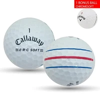 Mulligan - 60 Callaway ERC 'Triple Track' 1 Bonus Chromesoft 5A Recycled Used Golf Balls, White