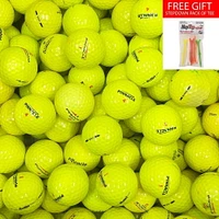 Mulligan - 88 Pinnacle Mix AAA Recycled Used Golf Balls, Yellow