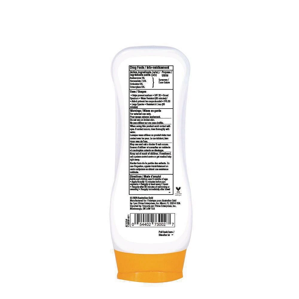 Australian Gold Sport Lotion Sunscreen SPF 30