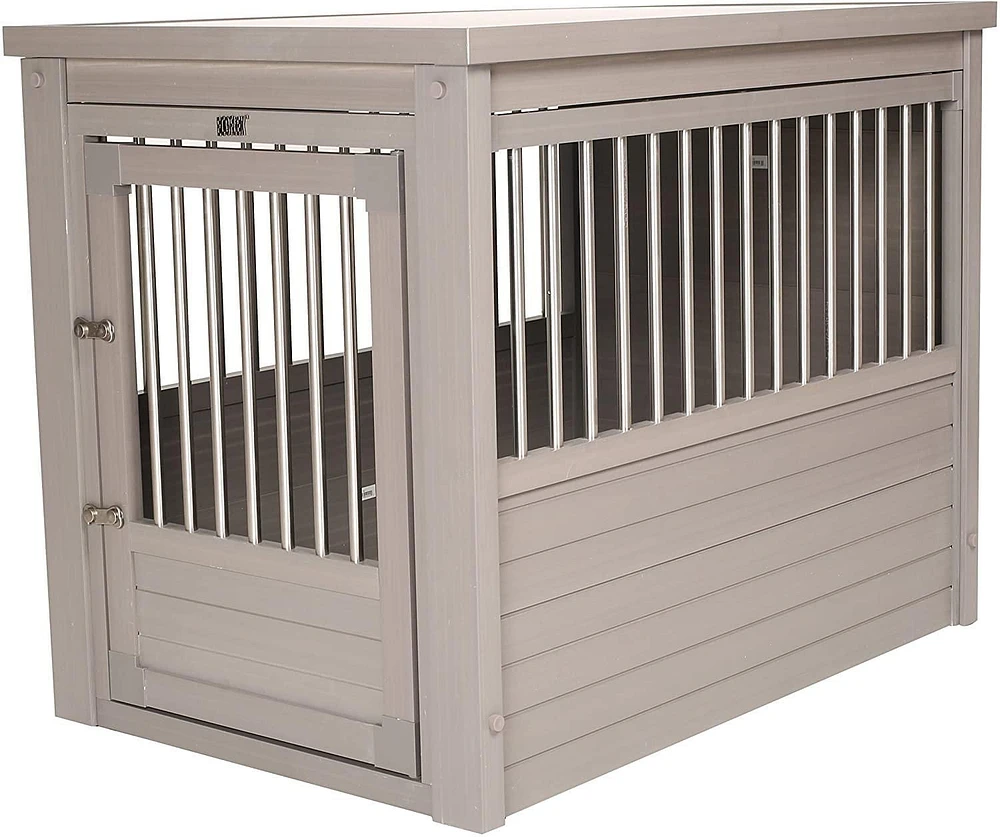 New Age Habitat n Home InnPlace Crate With Metal Spindles