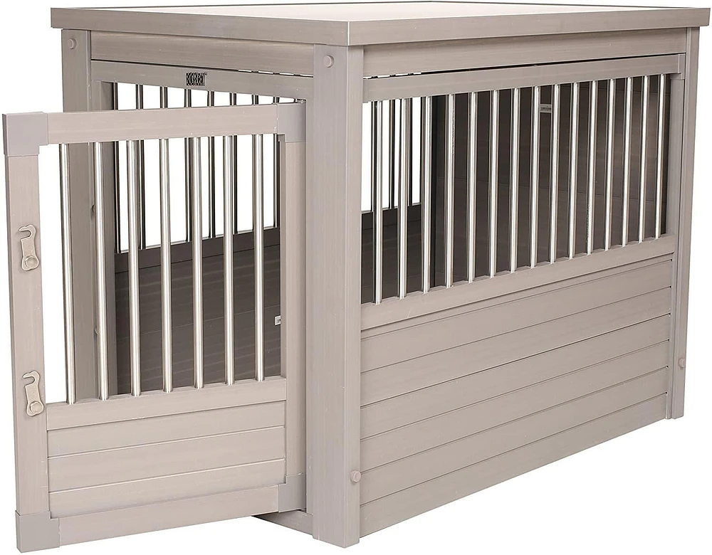 New Age Habitat n Home InnPlace Crate With Metal Spindles