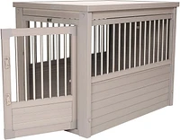 New Age Habitat n Home InnPlace Crate With Metal Spindles
