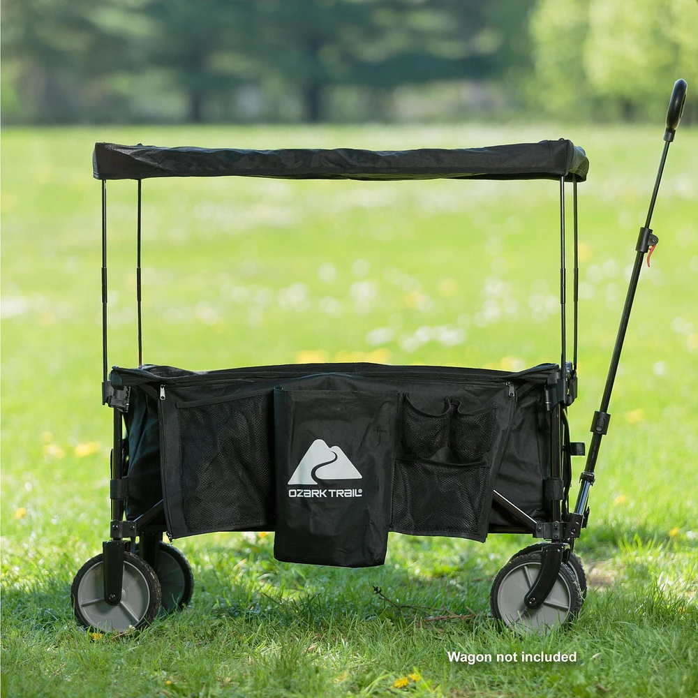 FOLDING WAGON CANOPY