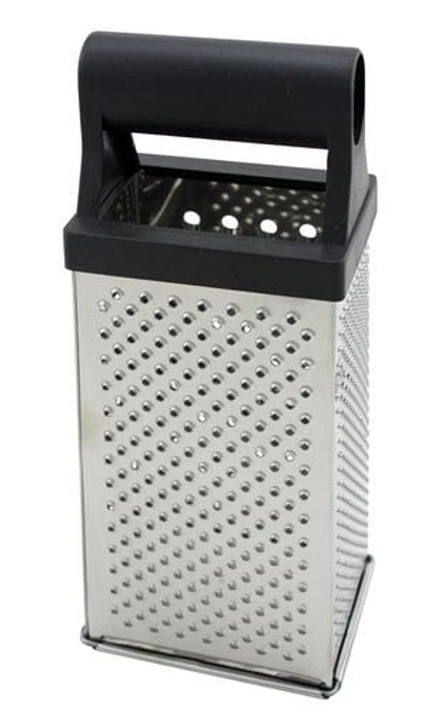 Mainstays 4 Side Grater, Stainless steel, 4 Side