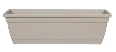 24" self water windowbox- GREY, 24" self water windowbox