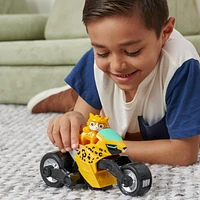 PAW Patrol, Cat Pack, Wild Cat’s Transforming Toy Motorcycle with Collectible Action Figure, Kids Toys for Ages 3 and up