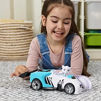 PAW Patrol, Cat Pack, Rory’s Transforming Toy Car with Collectible Action Figure, Kids Toys for Ages 3 and up