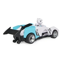 PAW Patrol, Cat Pack, Rory’s Transforming Toy Car with Collectible Action Figure, Kids Toys for Ages 3 and up