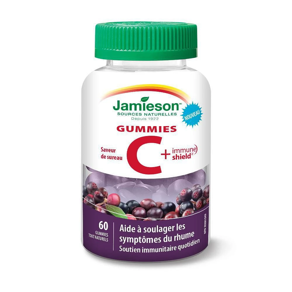 Jamieson Vitamin C Immune Shield Gummies, 60 Gummies