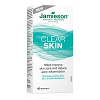 Jamieson Clear Skin Softgels, 60 Softgels