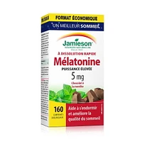 Jamieson Mélatonine 5 mg – Format économique 160 comprimés