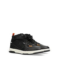 Mexx black mid cut casual sneaker