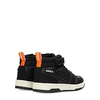 Mexx black mid cut casual sneaker