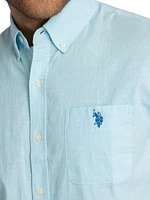 U.S. Polo Assn. Men's Short Sleeve Button Down