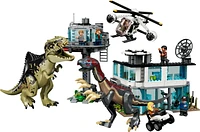 LEGO Jurassic World Giganotosaurus & Therizinosaurus Attack 76949 Toy Building Kit (810 Pieces)