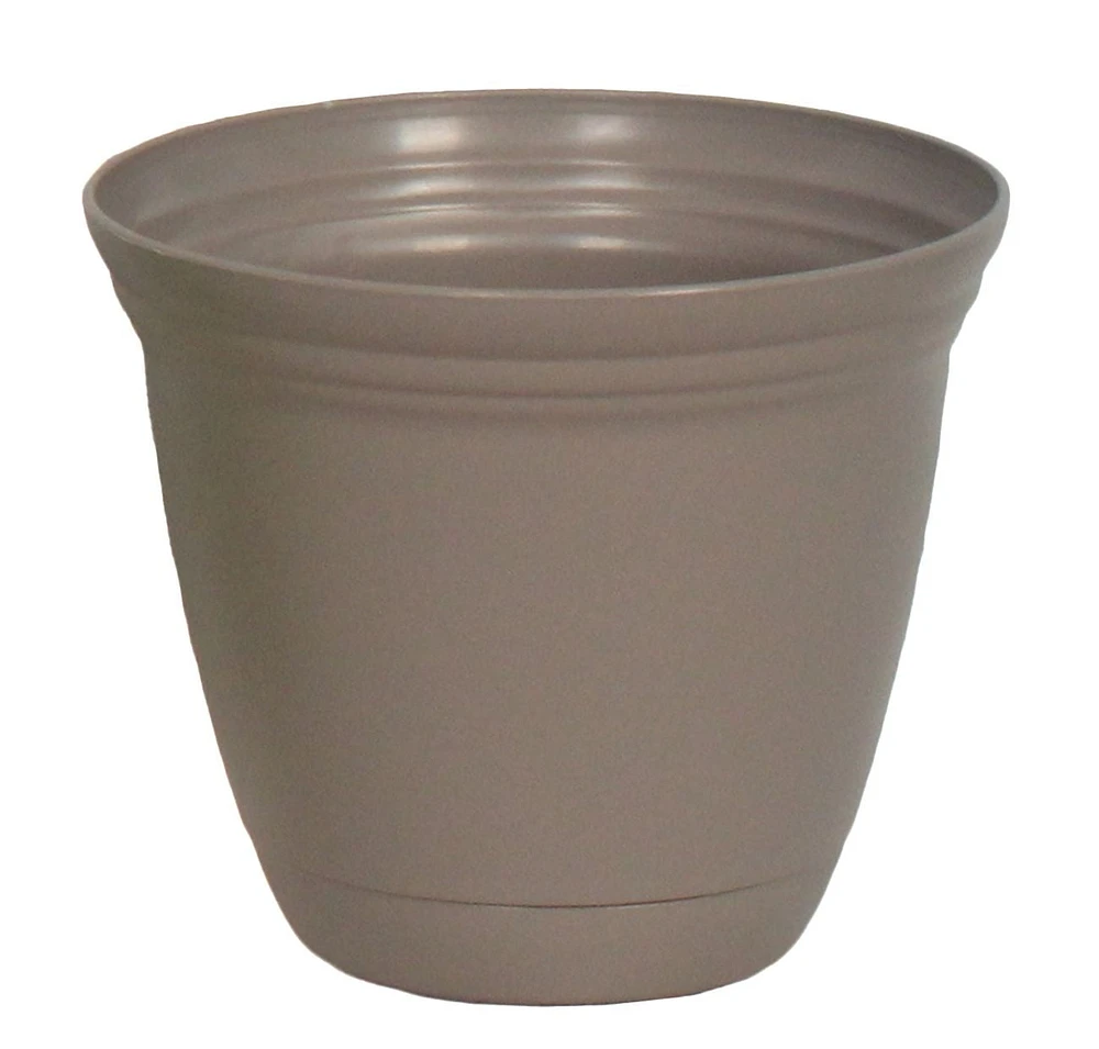 8IN BASIC BELL - GREY, 8IN BASIC BELL PLANTER-GREY