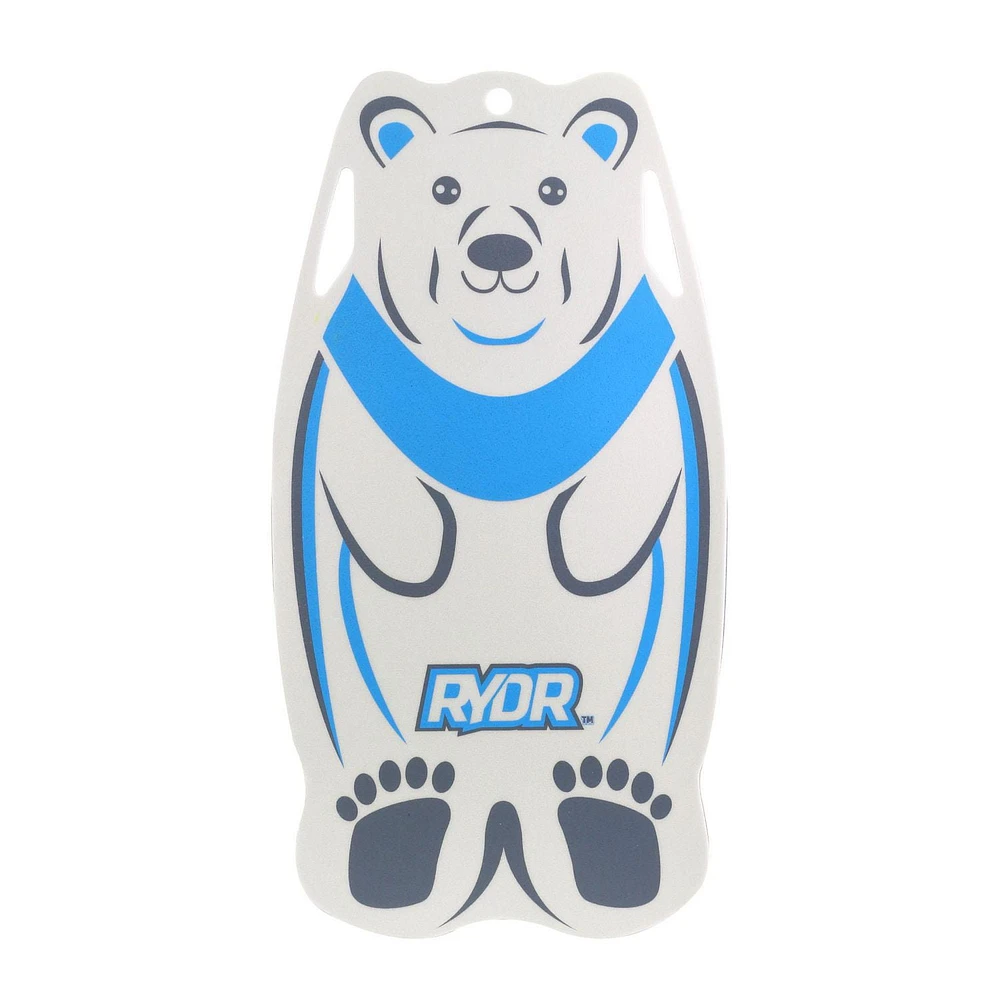 Rydr 36 Inch Rollable Snow Sled (Polar Bear)