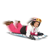 Rydr 36 Inch Rollable Snow Sled (Polar Bear)