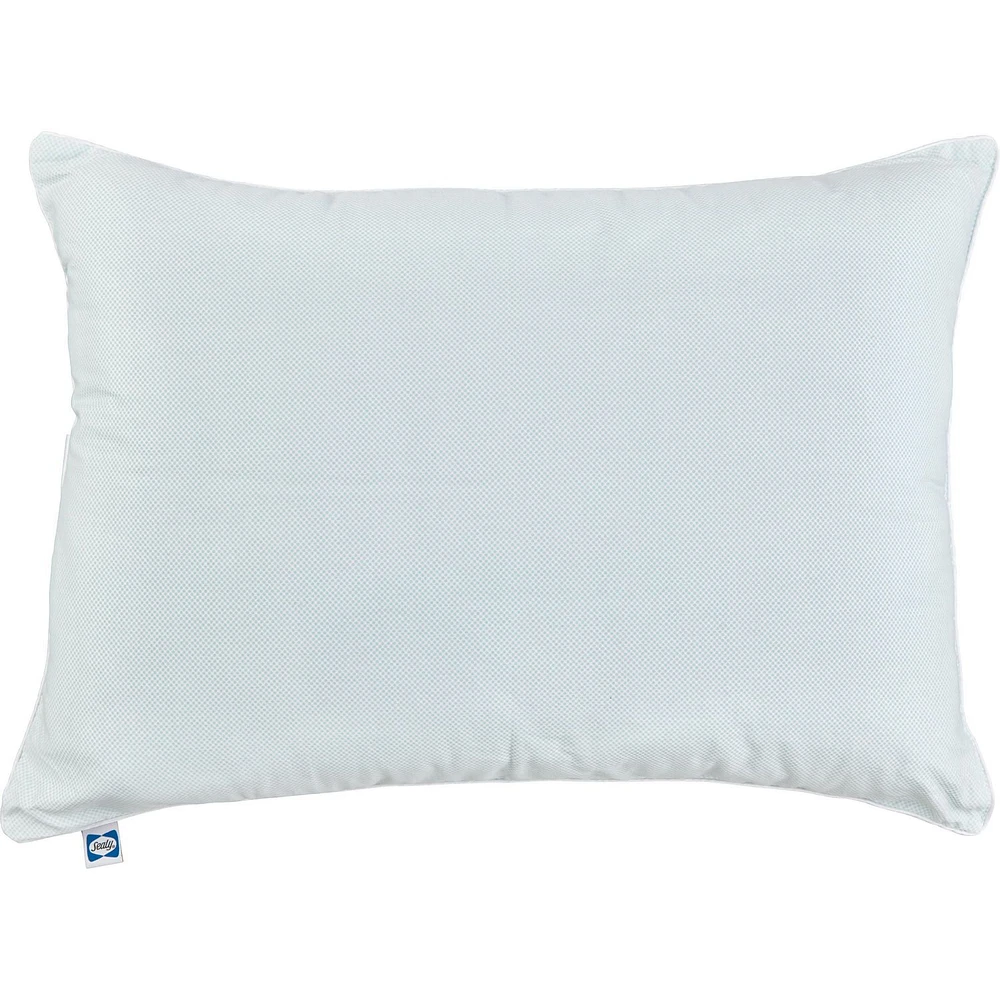 Sealy Instant Cooling Cotton Cover All Positions Machine Washable Bed Pillow 2-pack