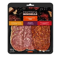 Fantino & Mondello Sliced Salami Charcuterie Meat Trio, 100 g