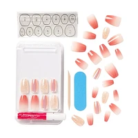 KISS Gel Fantasy - Problem Solved - Fake Nails, 28 Count, Medium