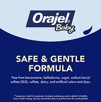 Orajel Natural Source Teething Pain relief Gel, 9.5 g