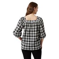 Chaps Square Neck Top