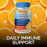 EMERGEN-C Immune+ Gummies (Super Orange flavour), 45 ct, EMERGEN-C Immune+ Gummies, 45 ct