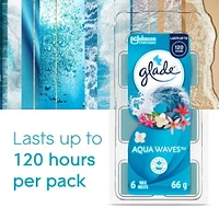 Glade® Cubes de Cire, Vagues D`eau 6 fondre