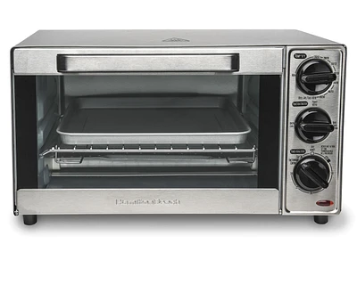 Hamilton Beach 4 Slice Toaster Oven 31401C, Toast, bake and broil