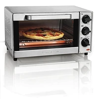 Hamilton Beach 4 Slice Toaster Oven 31401C, Toast, bake and broil