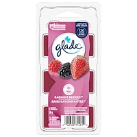 Glade® Wax Melt Air Freshener Refills, Radiant Berries, 6 Melts