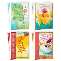 Dayspring Assorted Religious Birthday Cards (Christian Blessings, 12 Cards and Envelopes)