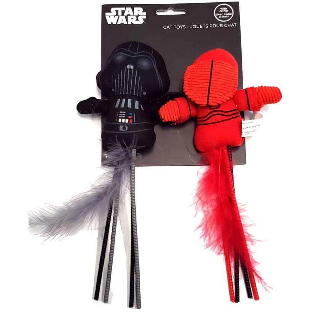 Silver Paw Star Wars Elite Praetorian Guard And Darth Vader Cat Toys