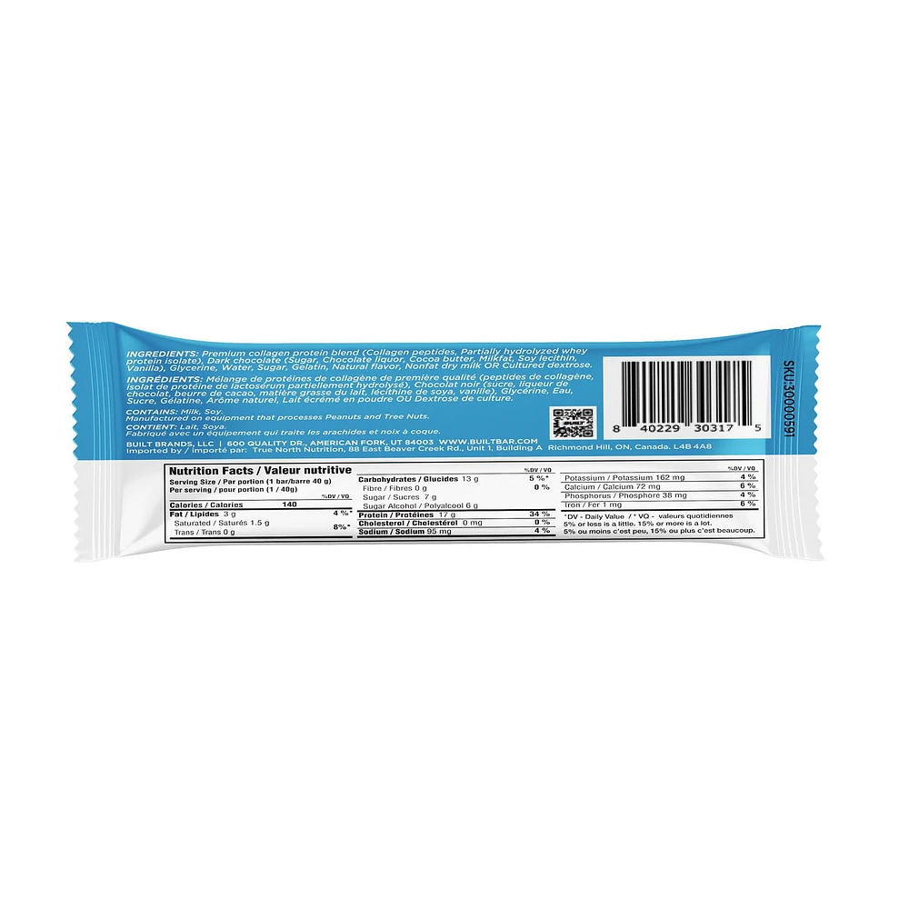 Built Puffs Coconut Marshmallow, 40g Bar