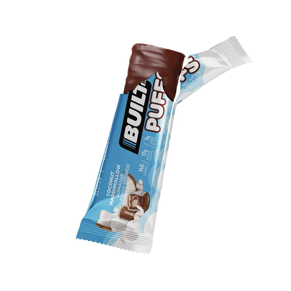 Built Puffs Coconut Marshmallow, 40g Bar