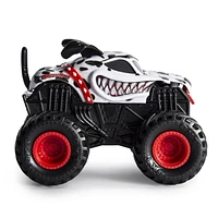 Monster Jam, Official Monster Mutt Dalmatian Rev ‘N Roar Monster Truck, 1:43 Scale